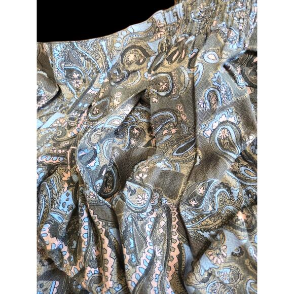 Sag Harbor Women’s Paisley Print‎ Skirt – Size XL Pockets - Picture 3 of 6
